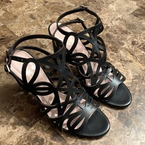Kate Spade heels, black, size 7.5